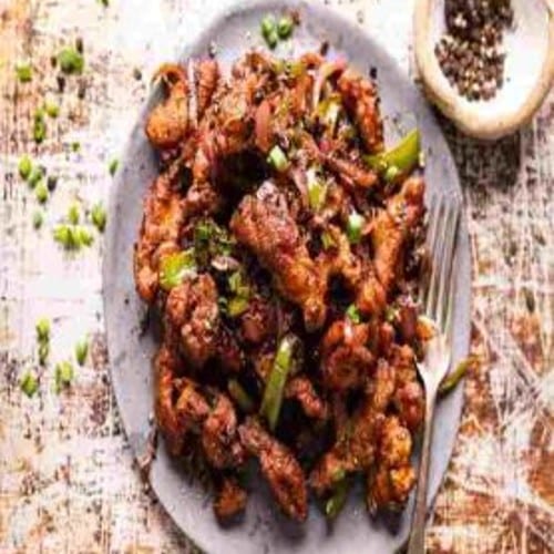 CHICKEN PEPPER FRY.