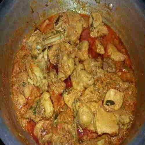 Andhra Chicken Curry.