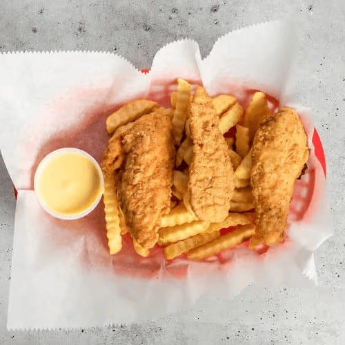 Chicken Finger Plate.