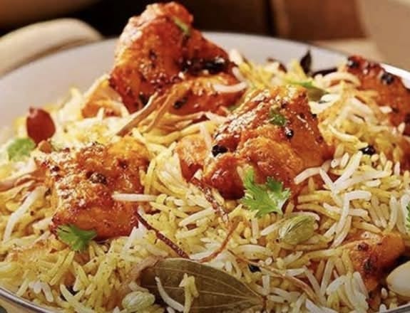 Chicken Fry Biryani.